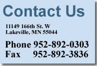 Contact Us - 952-892-0303